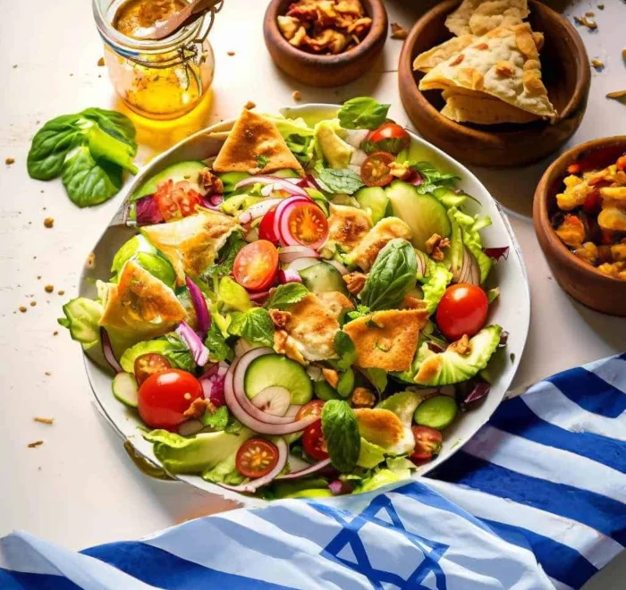fatoush fatoush holy land food pilgrimage tour