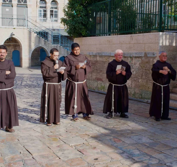 franciscans-jerusaem-holy-land-pilgrimage franciscans jerusalem pilgrimage Holy Land