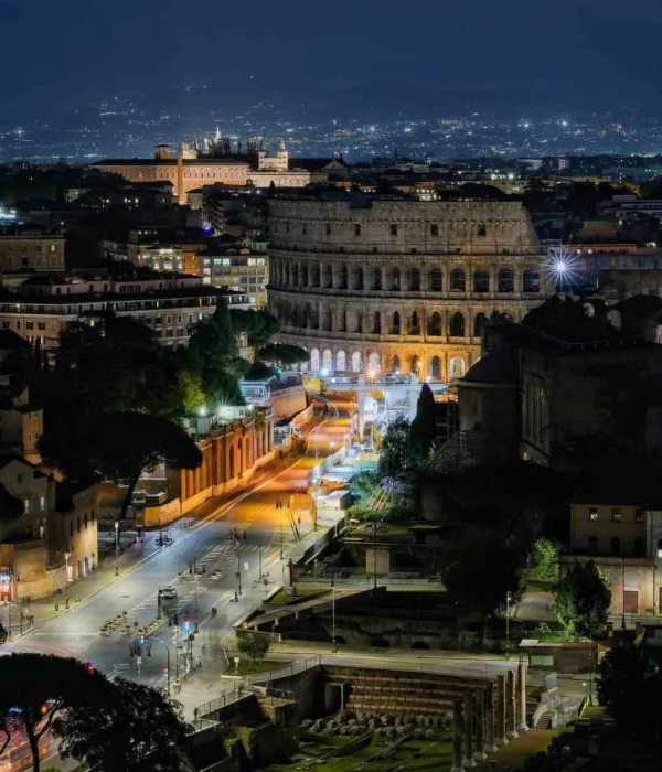 night-rome-italy night at rome pilgrimage tour