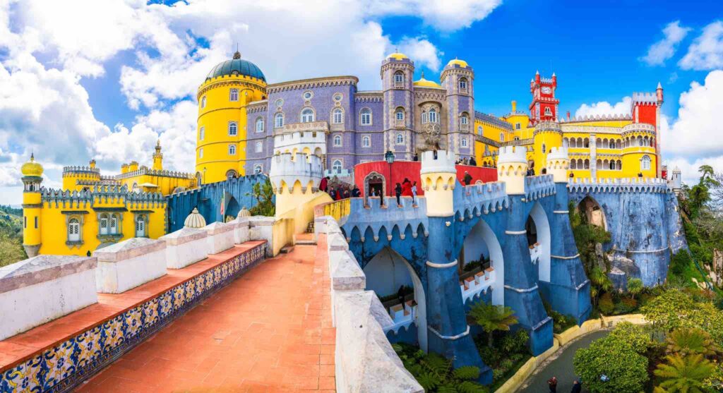 pena palace sintra portugal food and faith pilgrimage tour