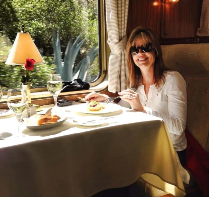 peru-brunch brunch on the bingham train peru pilgrimage