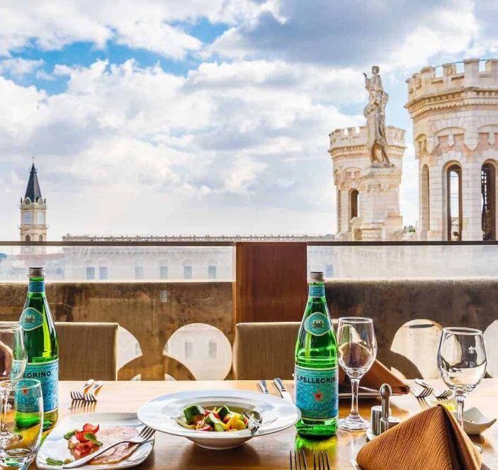 rooftop-notre-dame-jerusalem Notre Dame Center Jerusalem Restaurant