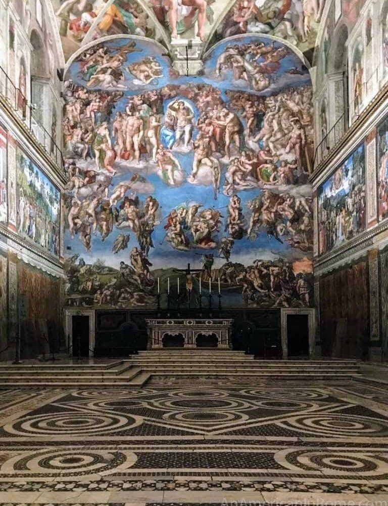 sistine-chapel-vatican-pilgrimage sistine chapel vatican italy food and faith pilgrimage tour