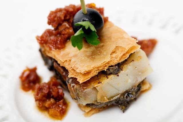 tapas spain layer food