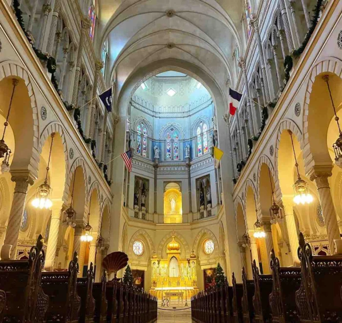 immaculate-conception-interior immaculate conception church interior new orleans food and faith pilgrimage