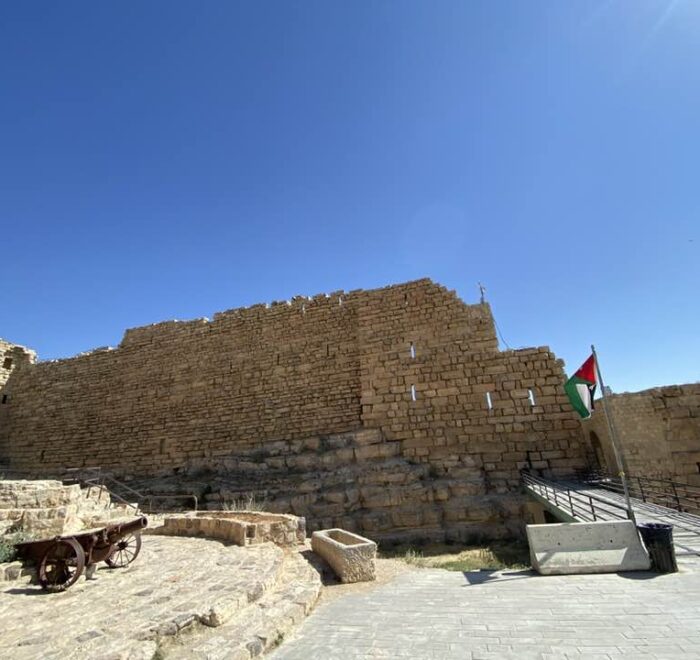 kerak-castle-jordan view of the kerak crusader castle jordan