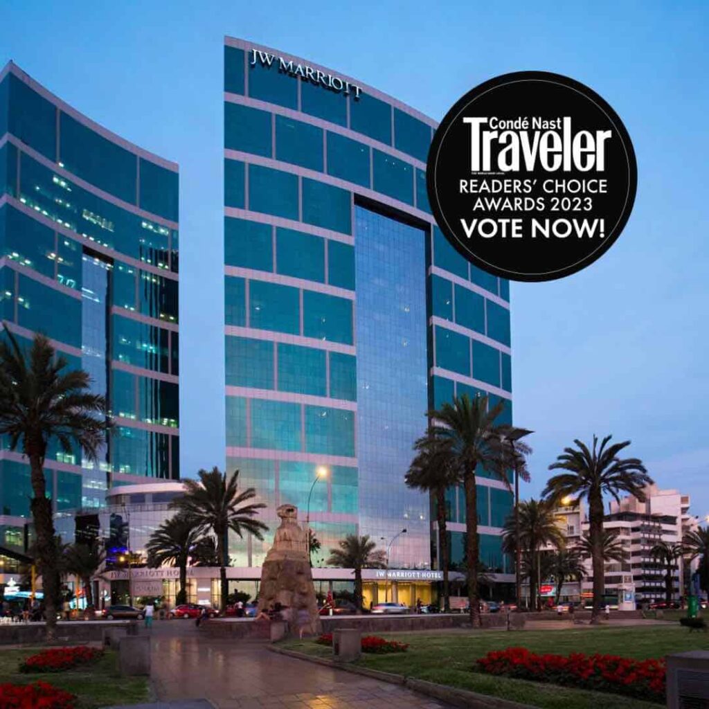 Marriott hotel in Lima Peru Pilgrimage Tour