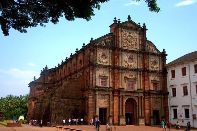 Basilica of bom Jesus india Xavier