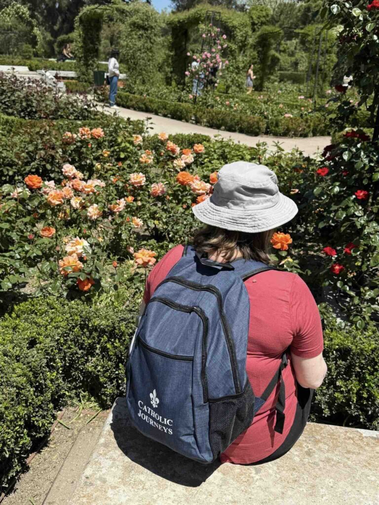 madrid-pilgrimage Madrid garden spain camino pilgrimagge