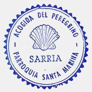sarria stamp camino pilgrimage