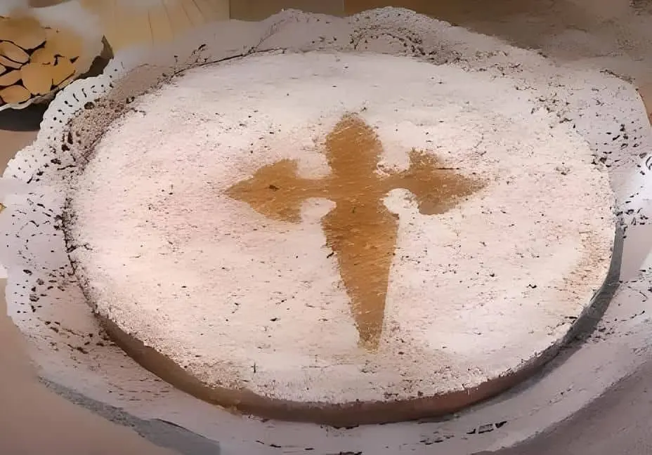 tarta-santiago-camino-pilgrimage saint james cake camino pilgrimage