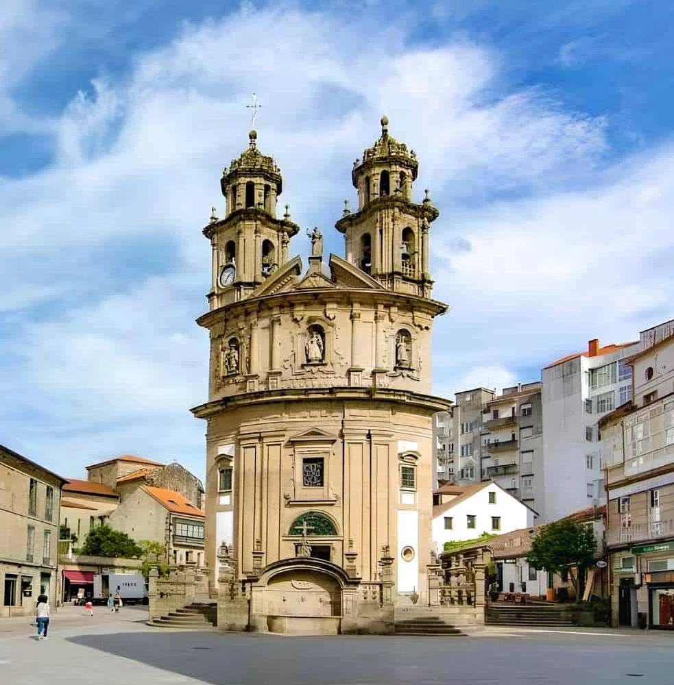 iglesia-virgen-peregrina-pontevedra church of the virgin of peregrina camino