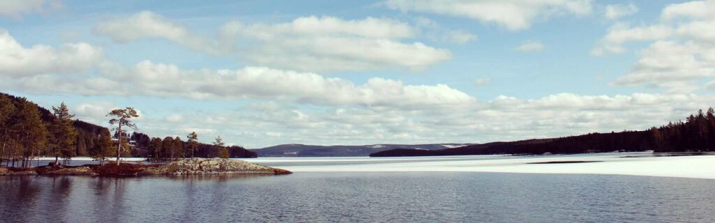 lake-resvund-sweden Revsund lake Sweden olav way