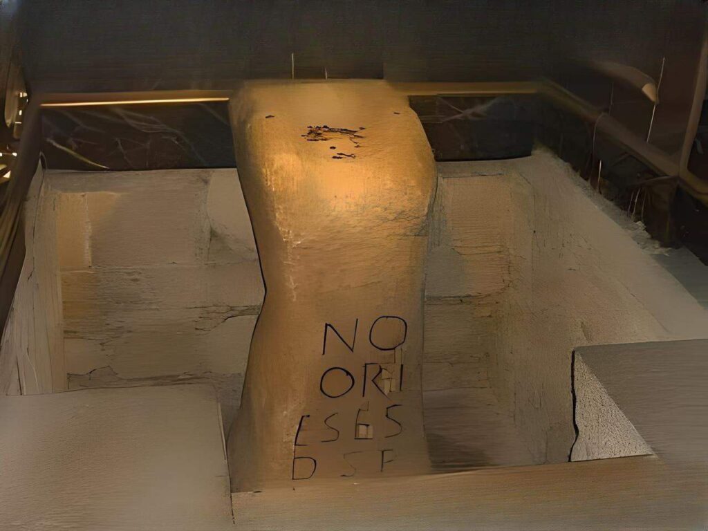 pedron mooring stone in padron spain camino