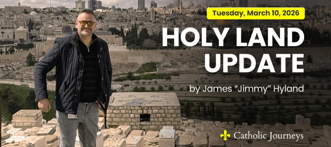 Holy Land Update featured image, Tuesday, March 10, 2026