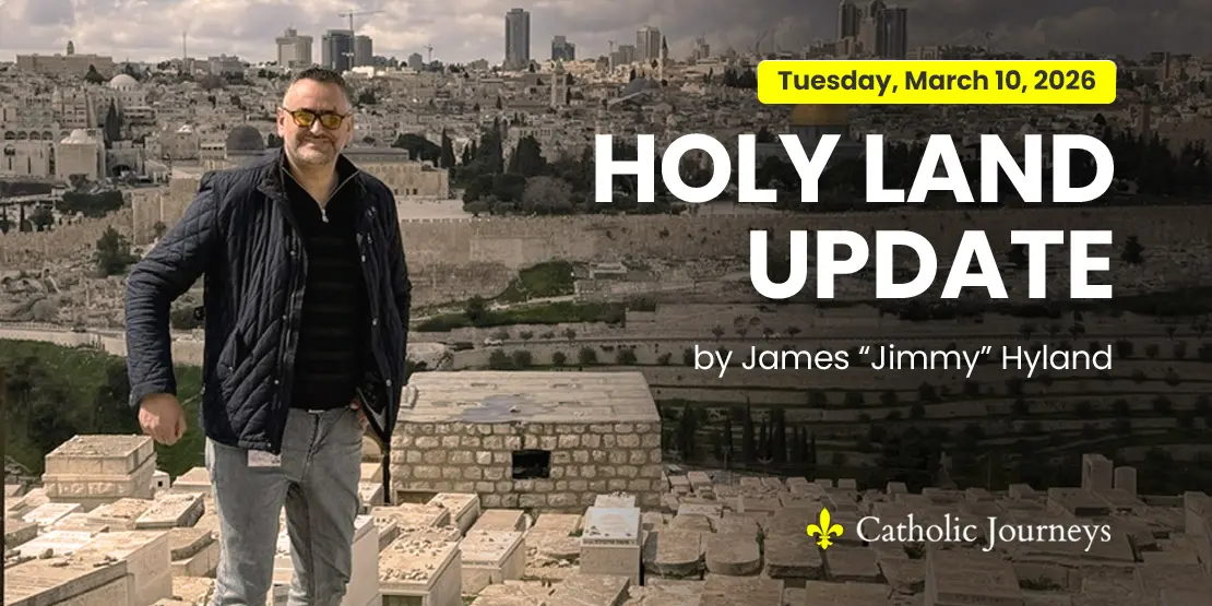 Holy Land Update featured image, Tuesday, March 10, 2026